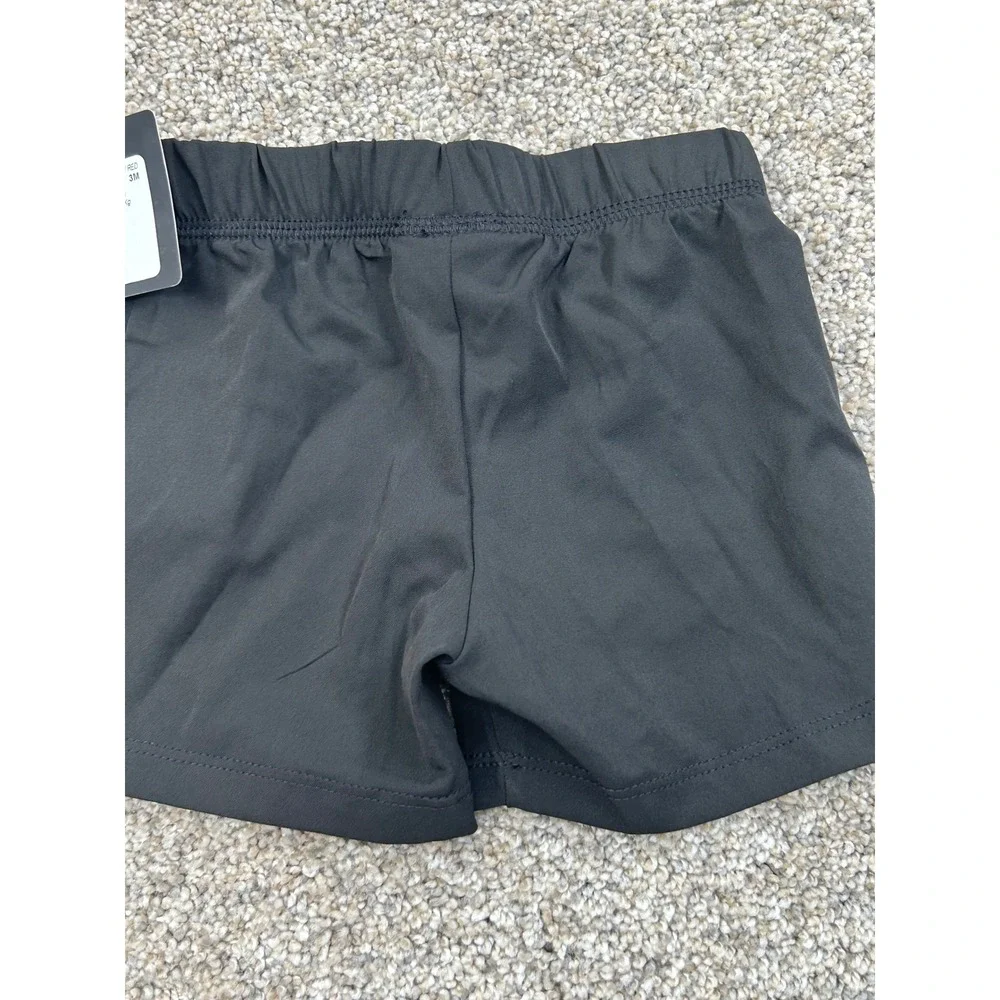 Nike Infant Boys Red Polo Bodysuit Black Shorts Set 3M NEW #0586